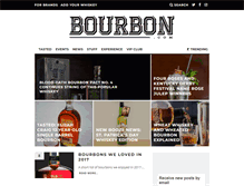 Tablet Screenshot of bourbon.com